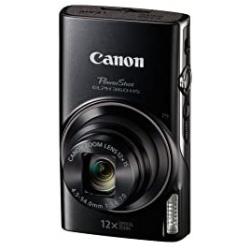 Canon PowerShot ELPH 360 Digital Camera w/ 12x Optical Zoom and Image Stabilization - Wi-Fi & NFC Enabled (Black)