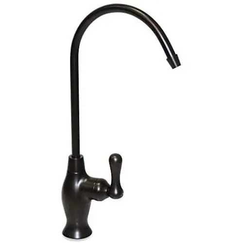 Puroflo Kitchen/Bar Sink Drinking Water Faucet, Oil Rubbed Bronze, Lead-Free, Non-Air Gap, NSF Certified, with Faucet Connection 1/4 Push-in Fitting, FLR-575ORB, 1 Pack Puroflo Kitchen/Bar Sink Drinking Water Faucet, Oil Rubbed Bronze, Lead-Free, Non-Air Gap, NSF Certified, with Faucet Connection 1/4 Push-in Fitting, FLR-575ORB, 1 Pack