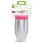 Munchkin Miracle Stainless Steel 360 Sippy Cup, Pink, 10 Ounce