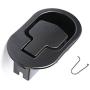 Recliner Handles Replacement Parts Chair Sofa Couch Release Metal Handle Black