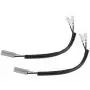 Senyar Turn Signal Wiring Adapter, 7.5in Turn Signal Wire Plugs Wiring Adapter Connector Plastic Metal Motorcycle Parts Replacement Fit for YZF‑R6 YZF‑R1 FZ6 FZ10