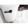 Toilet Handle Replacement Flush Lever - by LDR Global, Repair Replace Tank Flusher Handles with Matching Bath Decor Parts, Universal Mount Fits Front Side and Angle Mounts, Oil Rubbed Bronze Levers
