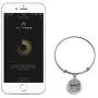 invisawear Smart Jewelry - Personal Safety Device - Silver Expandable Bracelet invisawear Smart Jewelry - Personal Safety Device - Silver Expandable Bracelet