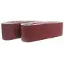 KALIM 3x21-Inch Sanding Belt, 18 Pack (3 Each of 60, 80, 120, 180, 240, 400 Grits) Aluminum Oxide Belt, Premium Sandpaper for Portable Belt Sander, Woodworking, Metal Polishing