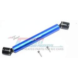 GPM Losi 1:10 Baja Rey / Rock Rey Upgrade Parts Aluminum & Steel Rear CVD Drive Shaft - 1Pc Set Blue