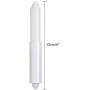 Shappy Toilet Paper Holder Roller White Replacement Plastic Spring Loaded（4 Pack）