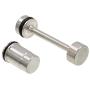 Michigan Motorsports LS Billet Aluminum Oil Diverter Barbell and Metal Bypass Delete Fits 4.8 5.3 5.7 6.0 6.2 LS1 LS2 LS3 LS6 LS7 LS9 LQ4 LQ9