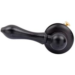 Toilet Handle Replacement Flush Lever - by LDR Global, Repair Replace Tank Flusher Handles with Matching Bath Decor Parts, Universal Mount Fits Front Side and Angle Mounts, Oil Rubbed Bronze Levers