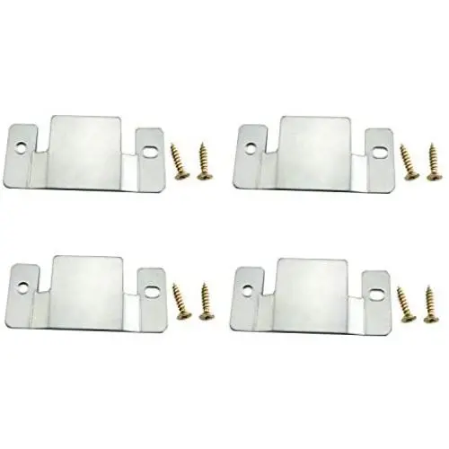 RuiLing 4PCS Universal Metal Sectional Sofa Interlocking Furniture Connector Bracket with 8PCS Screws RuiLing 4PCS Universal Metal Sectional Sofa Interlocking Furniture Connector Bracket with 8PCS Screws