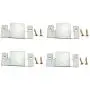 RuiLing 4PCS Universal Metal Sectional Sofa Interlocking Furniture Connector Bracket with 8PCS Screws RuiLing 4PCS Universal Metal Sectional Sofa Interlocking Furniture Connector Bracket with 8PCS Screws