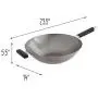 Joyce Chen Flat Bottom Wok, Standard, Metal Joyce Chen Flat Bottom Wok, Standard, Metal