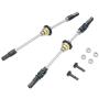 Tongina Upgrade Metal Front Rear Bridge Axle Differential Diff Set for WPL B14 C14 C24 - Metal Differential with Bearing