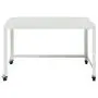 Office Dimensions 21647 White RTA 48'' Wide Mobile Metal Desk Workstation Home Office Collection