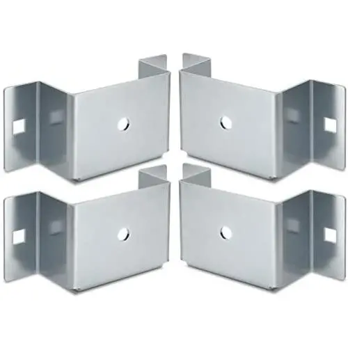Dog River Tools Utility Trailer Stake Pocket with Bottom for Flat Beds and Trucks - Bolt on, 2X4, Zinc Coated (4 Pack) Dog River Tools Utility Trailer Stake Pocket with Bottom for Flat Beds and Trucks - Bolt on, 2X4, Zinc Coated (4 Pack)