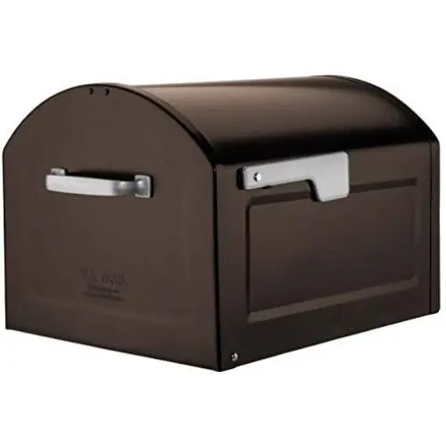 Architectural Mailboxes 950020RZ Centennial Post Mount Mailbox, XL, Rubbed Bronze Architectural Mailboxes 950020RZ Centennial Post Mount Mailbox, XL, Rubbed Bronze