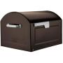 Architectural Mailboxes 950020RZ Centennial Post Mount Mailbox, XL, Rubbed Bronze Architectural Mailboxes 950020RZ Centennial Post Mount Mailbox, XL, Rubbed Bronze