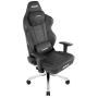 AKRacing Masters Series Max Gaming Chair with Wide Flat Seat, 400 Lbs Weight Limit, Rocker and Seat Height Adjustment Mechanisms - Black