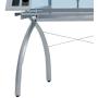 Studio Designs Futura Tower, Silver/Blue Glass
