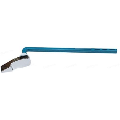 Blue Toilet Tank Flush Lever Replacement for Mansfield, Chrome Finish Handle