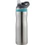 Contigo - 2076624 Contigo Stainless Steel Water Bottle | Vacuum-Insulated Water Bottle | Autospout Ashland Chill Water Bottle, 20 Oz, Stainless/Scuba