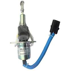 PANGOLIN 3930233 SA-4335-12 Stop Solenoid Shut Off Solenoid 12V for Cummins 6BT 6CT Diesel Engine Aftermarket Parts, 3 Month Warranty