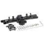 SNOWINSPRING for 1/24 RC Crawler Axial SCX24 90081 AXI00002 Parts Metal Front & Rear Axle Diff Cover Upgrade Accessories