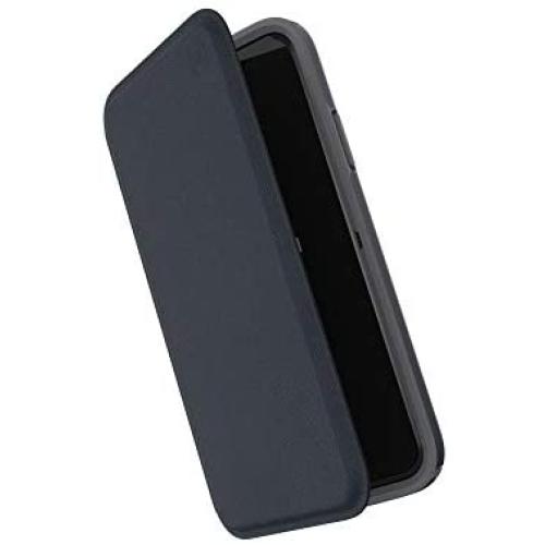 Speck Products Presidio Folio iPhone Xs/iPhone X Case, Heathered Eclipse Blue/Eclipse Blue/Gunmetal Grey