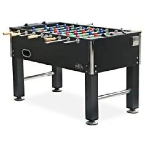 KICK Triumph 55″ Black Foosball Table KICK Triumph 55″ Black Foosball Table