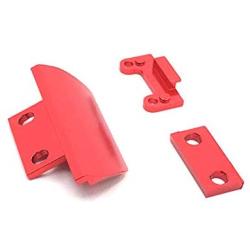 SONPP Metal 144001-1257 Anti Collision Bumper Upgrade Parts for 144001 1/14 RC Car Upgrade Spare Parts,Red