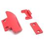 SONPP Metal 144001-1257 Anti Collision Bumper Upgrade Parts for 144001 1/14 RC Car Upgrade Spare Parts,Red