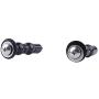 Toilet Seat Hinge Screw Compatible with TOTO Toilet, Expanding Rubber Bolt Top Nuts Set for Top Mount Toilet Seat Tightening Kit Replacement,Toilet Seat Blind Hole Fixing Kit for TOTO Toilets,2 Pack