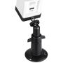 Wasserstein Adjustable Metal Mount with Universal Screw Compatible with Wyze Cam - Extra Flexibility for Your Wyze Cam (2 Pack, Black)
