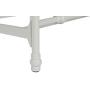 DHP Jenny Lind Metal Twin Bed Frame in White