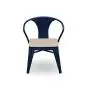 Delta Children Bistro Kids Play Table with 2-Piece Chair Set | Navy with Driftwood | Ideal for Arts & Crafts, Snack Time, Homeschooling, Homework & More Delta Children Bistro Kids Play Table with 2-Piece Chair Set | Navy with Driftwood | Ideal for Arts & Crafts, Snack Time, Homeschooling, Homework & More