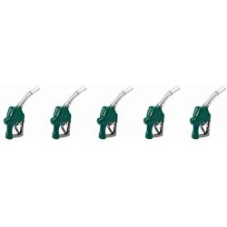 Husky 696310N-03 New 1HS Heavy Duty Diesel Nozzle with 3-Notch Hold Open Clip and Metal Hand Guard (Pack of 5)