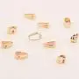 BENECREAT 10 PCS 14K Gold Filled Jewelry Making Bails Small Pinch Clip Bails for DIY Jewelry Making Project (Inner Dia, 2mm) BENECREAT 10 PCS 14K Gold Filled Jewelry Making Bails Small Pinch Clip Bails for DIY Jewelry Making Project (Inner Dia, 2mm)