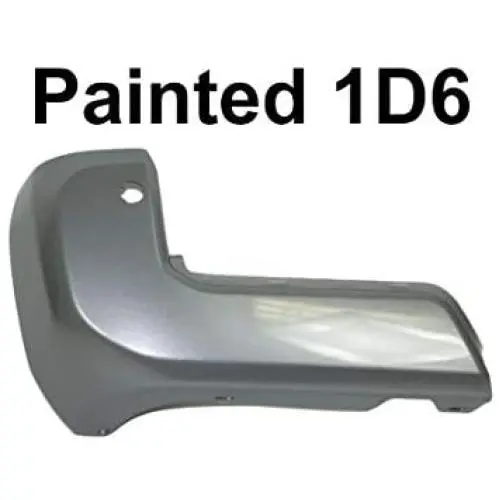 For Toyota Tacoma 2016-2019 Rear Bumper End Painted 1D6 Silver Sky Metallic With Sensor Hole Lh TO1104138