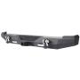 Hooke Road Cherokee XJ Metal Front Bumper and Rear Bumper Combo Compatible with Jeep Cherokee XJ 1984-2001
