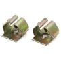 uxcell 20pcs Copper Tone Car Trim Metal Rivets Bumper Door Panel Screw Fastener Clips