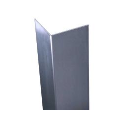 Stainless Corner Guard, 1'' X 1'' X 48'', No Breaks