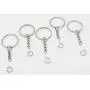 Key Ring with Chain and Open Jump Rings 50Pack Key Ring with Chain and Open Jump Rings 50Pack