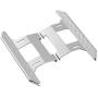YU-NIYUT 2Pcs Metal Side Pedal Plate for 1/10 RC Crawler Car Axial SCX10 Upgrade Parts Durable, Practical, The Choice of RC Toy Lovers