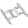 YU-NIYUT 2Pcs Metal Side Pedal Plate for 1/10 RC Crawler Car Axial SCX10 Upgrade Parts Durable, Practical, The Choice of RC Toy Lovers YU-NIYUT 2Pcs Metal Side Pedal Plate for 1/10 RC Crawler Car Axial SCX10 Upgrade Parts Durable, Practical, The Choice of RC Toy Lovers