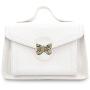 RMISODO 4 Pieces Butterfly Shaped Clasp Turn Lock Metal Purse Twist Lock for DIY Handbag Purse