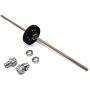 Hong TTH - Parts & Accessories Metal Main Axie Drive Shaft with Gears Bearing Set PX9200-25 for 1/12 PX9200 High Speed RC Car Upgrade Spare Parts