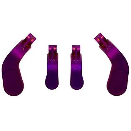 Easegmer Elite Series 2 Paddles Kit, Metal 4 Pcs Hair Trigger Locks Paddles for Xbox One Eliet Replacement Parts Set Suit for Elite Controller, Elite Series 2 Controller (Purple) Easegmer Elite Series 2 Paddles Kit, Metal 4 Pcs Hair Trigger Locks Paddles for Xbox One Eliet Replacement Parts Set Suit for Elite Controller, Elite Series 2 Controller (Purple)