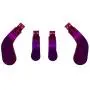 Easegmer Elite Series 2 Paddles Kit, Metal 4 Pcs Hair Trigger Locks Paddles for Xbox One Eliet Replacement Parts Set Suit for Elite Controller, Elite Series 2 Controller (Purple) Easegmer Elite Series 2 Paddles Kit, Metal 4 Pcs Hair Trigger Locks Paddles for Xbox One Eliet Replacement Parts Set Suit for Elite Controller, Elite Series 2 Controller (Purple)
