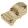 YU-NIYUT Brass Differential Cover for A.x.i.a.l SCX24 90081 RC Model Car Metal Upgrade Parts RC Modification Fun for Adults, Beginners and Children
