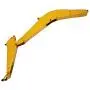 Hong TTH - Parts & Accessories Upgrade Full Metal Big and Small Arm for HUINA 1550 RC Crawler Car 15CH 2.4G 1:14 RC Excavator Metal Arm Part