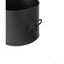 Mind Reader ASHBUCK-BLK Large Fire Place Ash Bucket, Pellet Bucket, Black